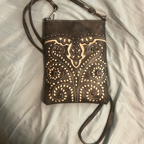 Soft leather cross purse very nice - Picture 2 of 2